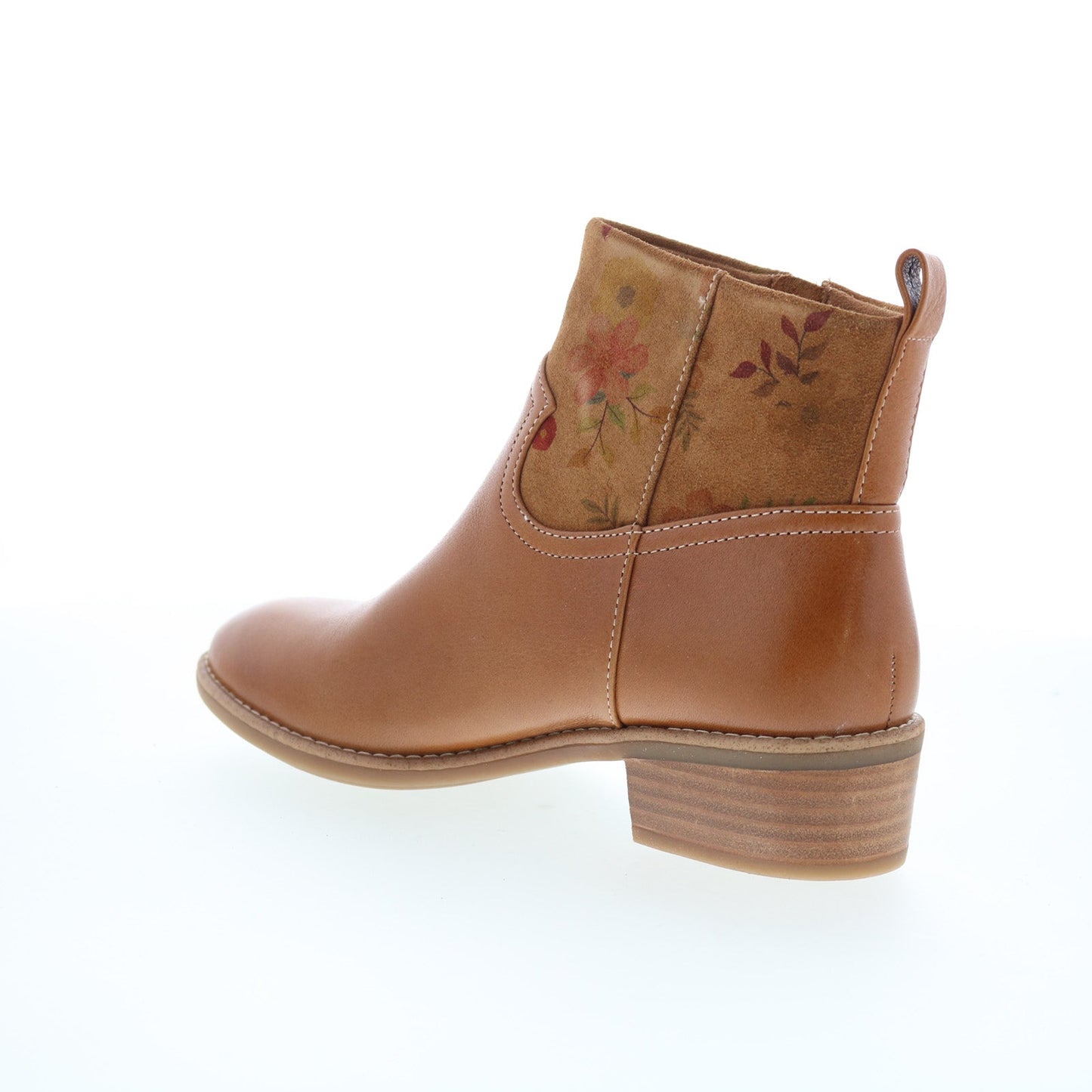 Comfortiva Carter CT00467 Womens Brown Leather Zipper Ankle & Booties Boots