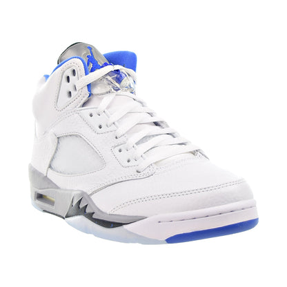 Air Jordan 5 Retro "Stealth 2.0" Men's Shoes White-Hyper Royal-Stealth