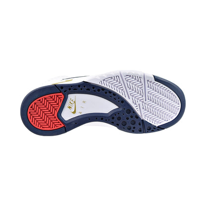 Nike Air Flight Lite Mid Men's Shoes White-Navy-Red