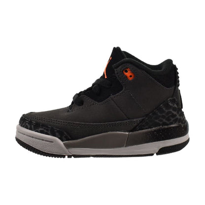 Jordan 3 Retro Fear Pack (TD) Toddler Shoes Night Stadium-Total Orange