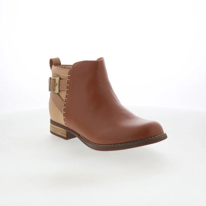 Spenco Dove Creek Boots SP1002SAD Womens Brown Wide Ankle & Booties Boots