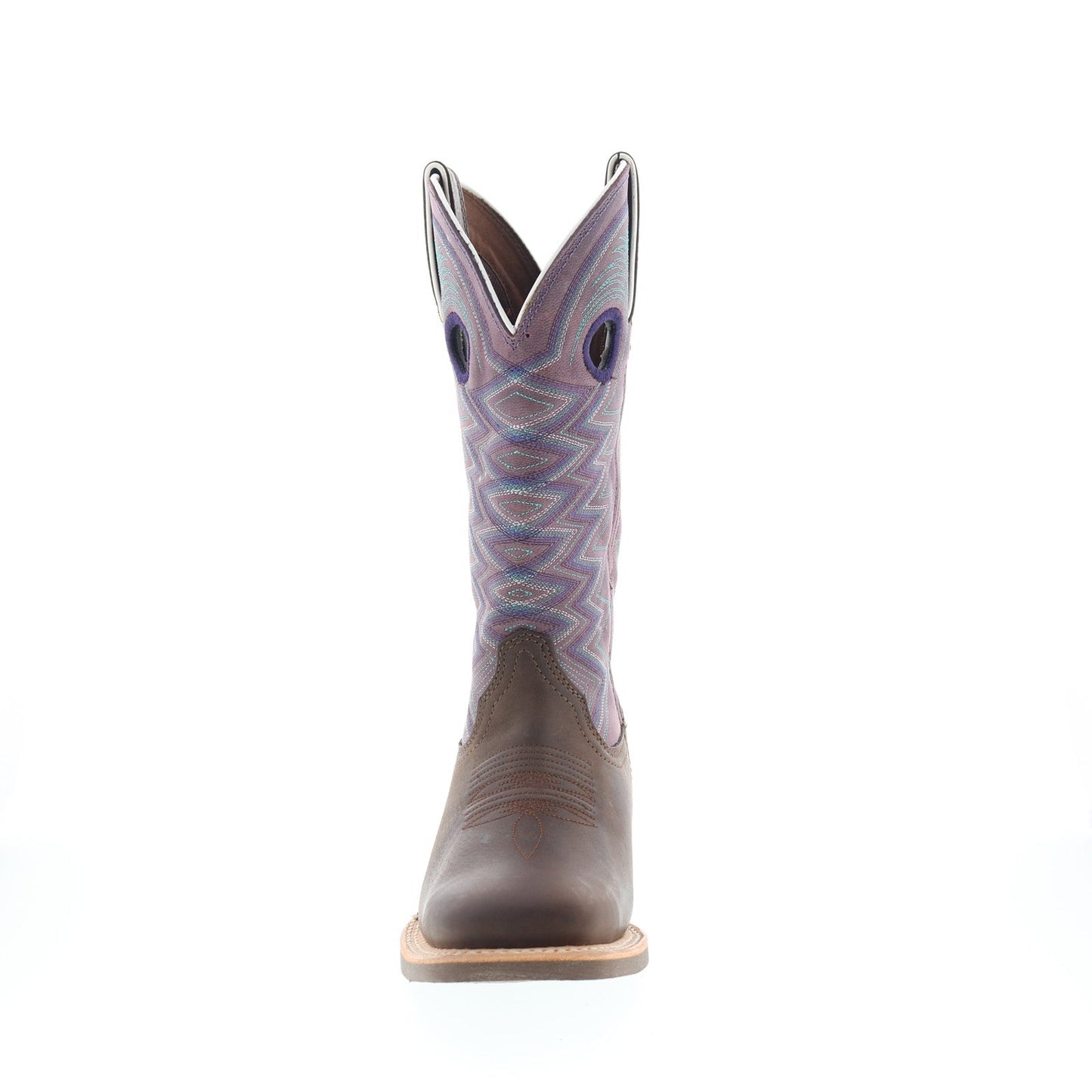 Durango Lady Rebel Pro DRD0354 Womens Brown Leather Slip On Western Boots