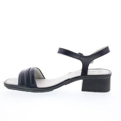 Fly London Eiva EIVA567FLY-000 Womens Black Heeled Sandals Shoes