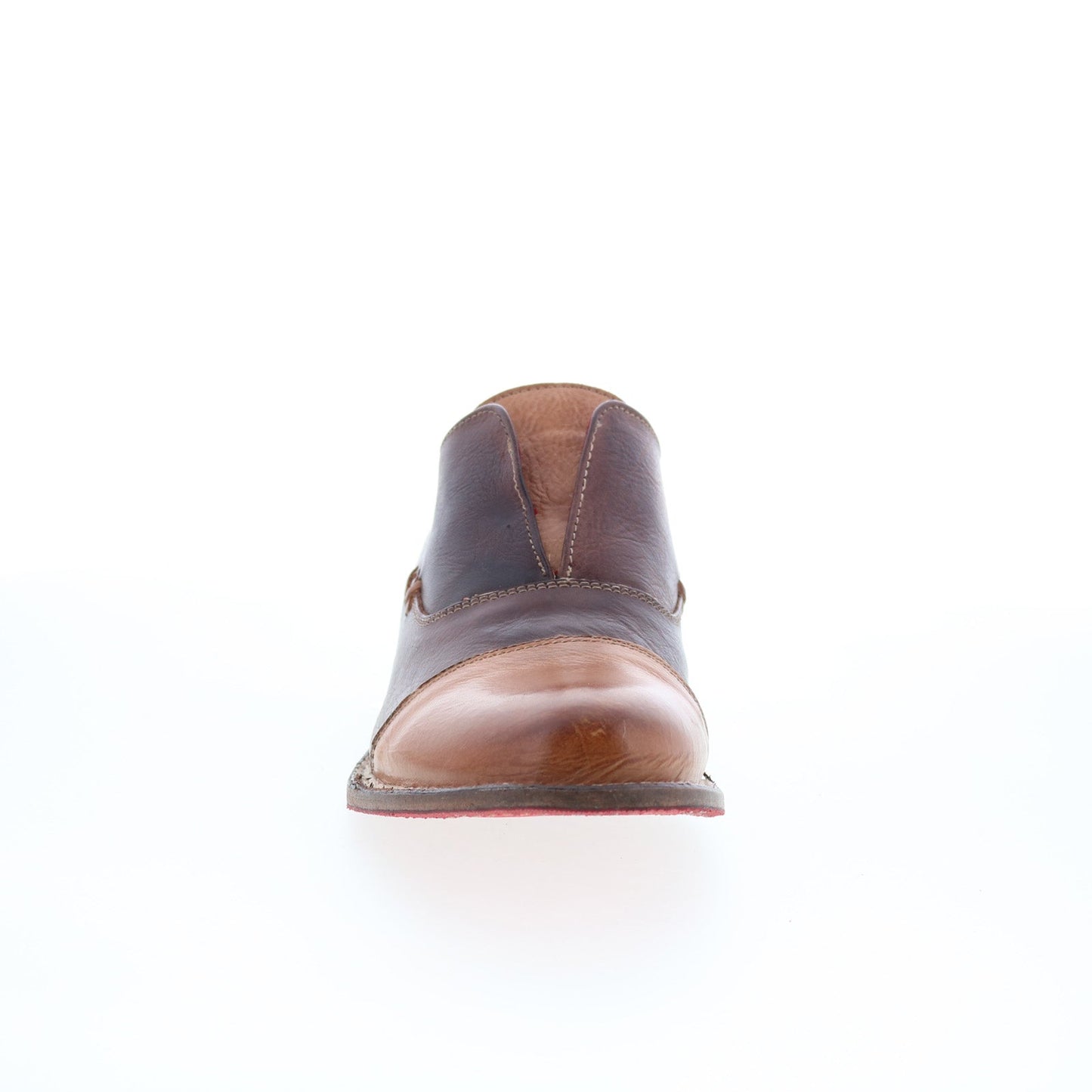 Bed Stu Rose F321135 Womens Brown Leather Slip On Oxford Flats Shoes