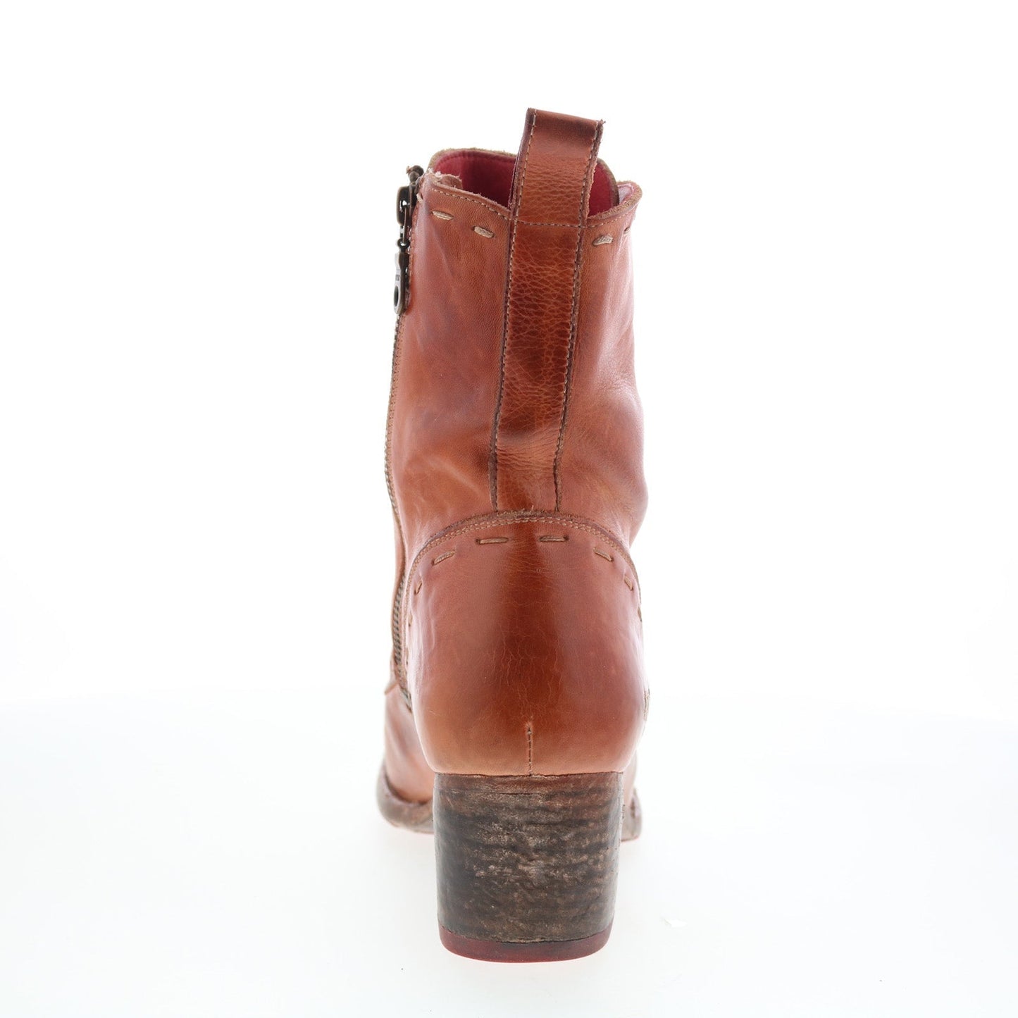 Bed Stu Gracie F328023 Womens Brown Leather Lace Up Ankle & Booties Boots