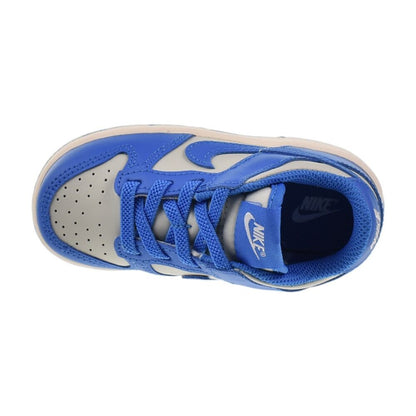 Nike Dunk Low (TD) Toddlers' Shoes Light Silver/LT Photo Blue fb9107-004