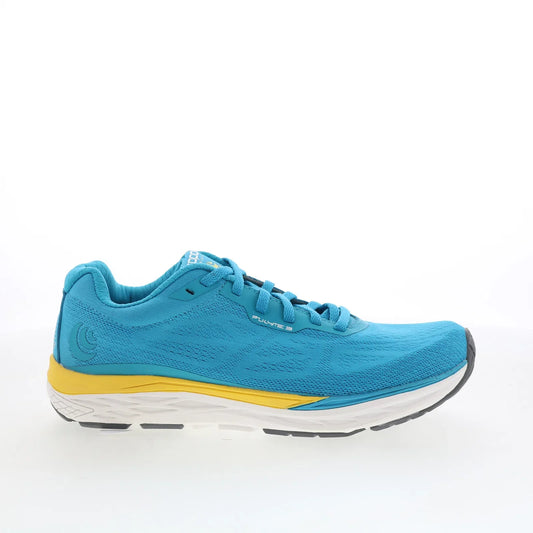 Topo Fli-Lyte 3 W030 Womens Blue Canvas Lace Up Athletic Running Shoes