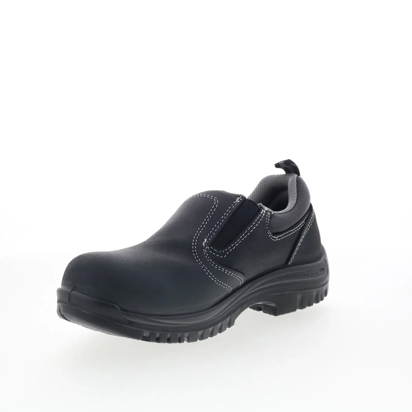 Avenger Foreman Composite Toe Electrical Hazard Womens Black Wide Work Shoes