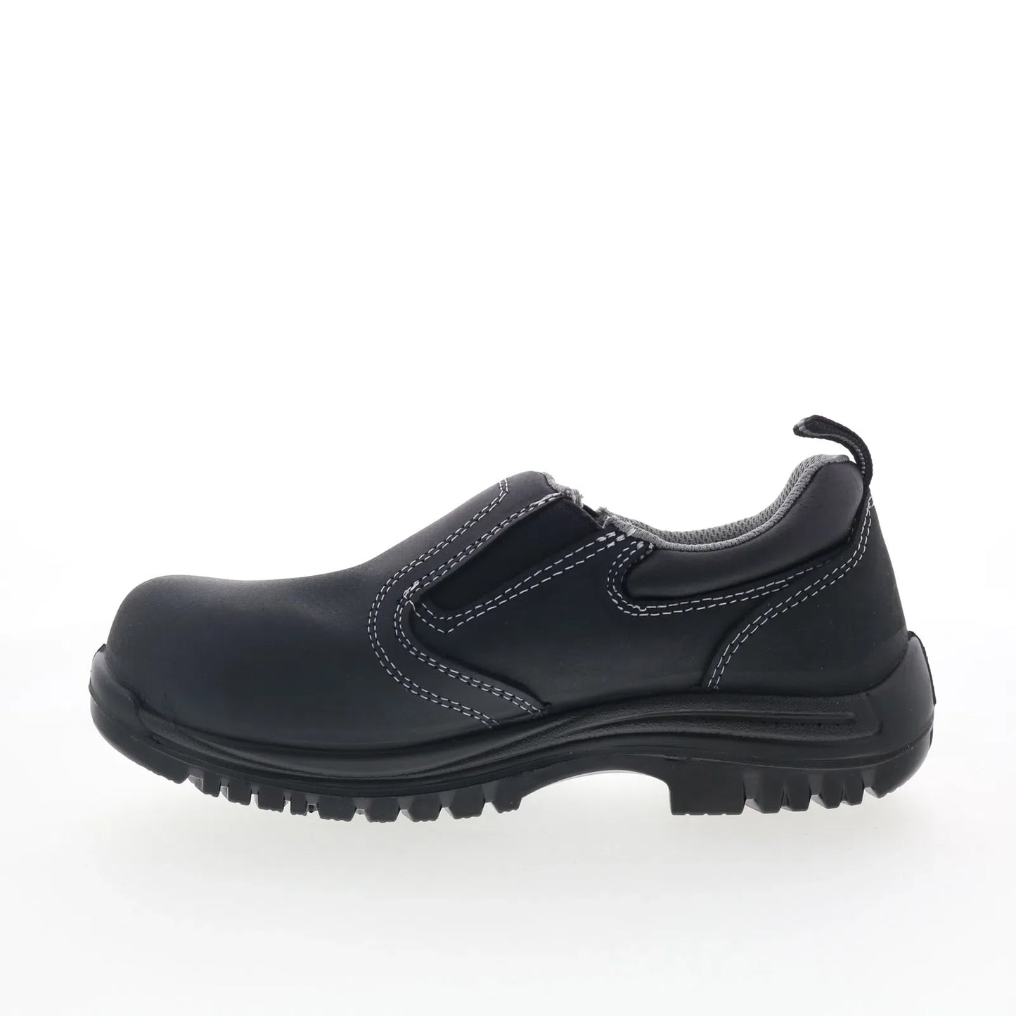Avenger Foreman Composite Toe Electrical Hazard Womens Black Wide Work Shoes