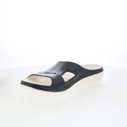 Spenco Fusion 2 Slide Pearl SP1080BLK Womens Black Slides Sandals Shoes