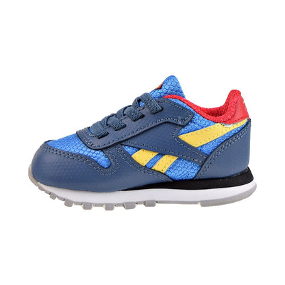 Reebok X DC Classic Leather "Superman" Toddlers Shoes Upbeat Blue-Redtastic