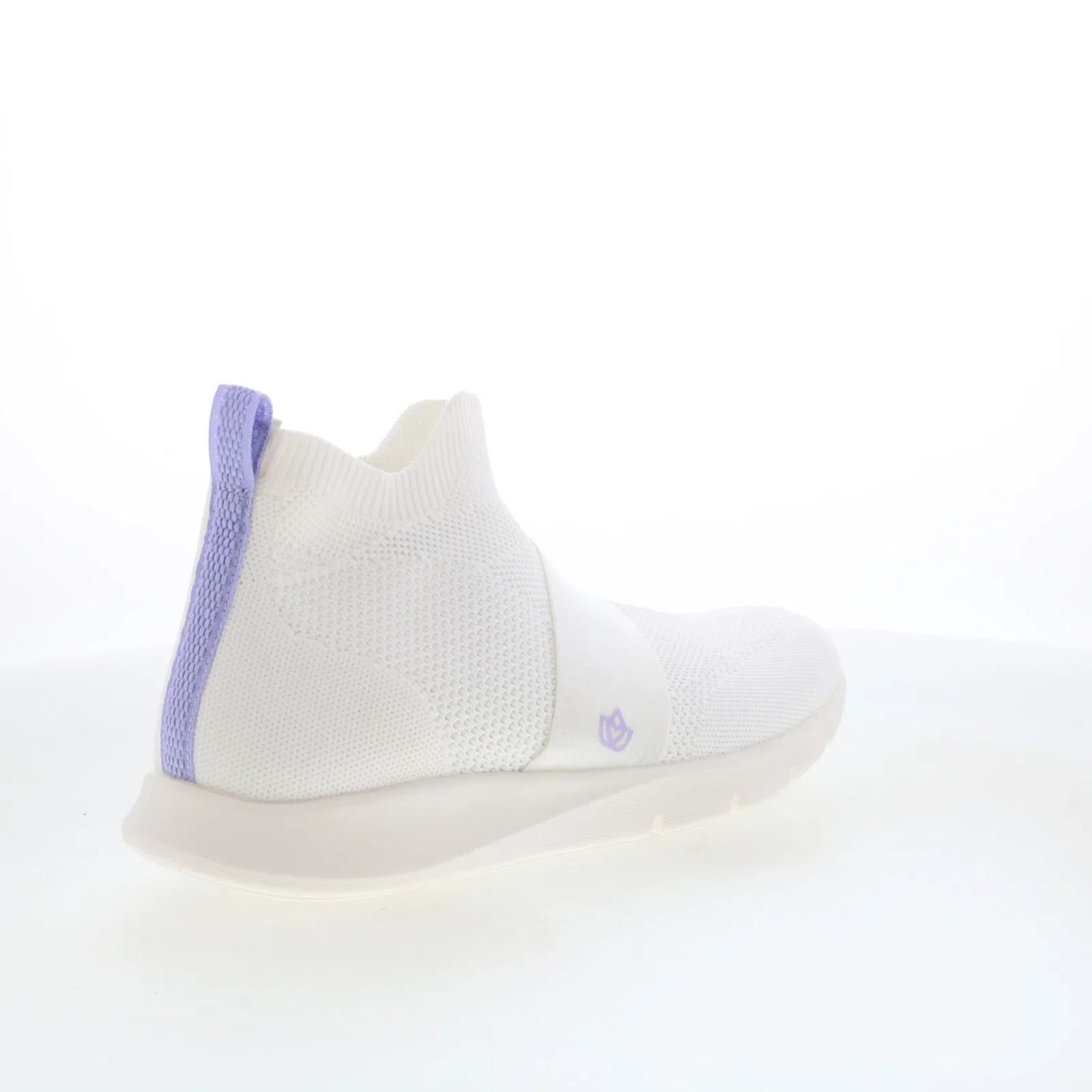 Spenco Karma Deluxe SP1196WHT Womens White Mesh Slip On Casual Dress Boots