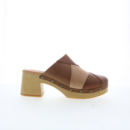 Kork-Ease Tay KE0025506 Womens Brown Leather Heeled Sandals Shoes