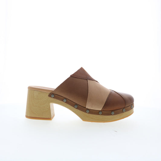 Kork-Ease Tay KE0025506 Womens Brown Leather Heeled Sandals Shoes