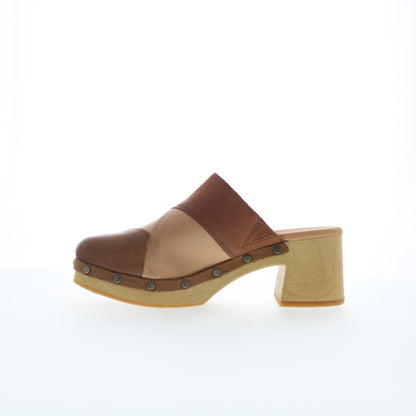 Kork-Ease Tay KE0025506 Womens Brown Leather Heeled Sandals Shoes
