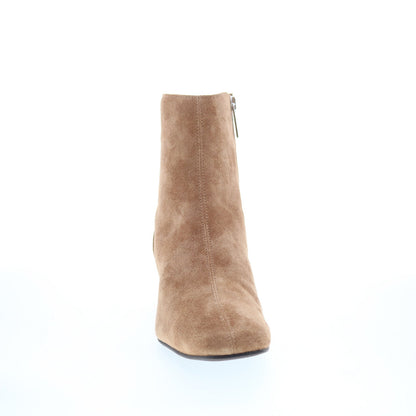Aquatalia Larra Waterproof L516834 Womens Brown Suede Ankle & Booties Boots