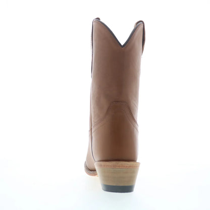 Jama Old West Western Boots 18147 Womens Brown Leather Cowboy Western Boots