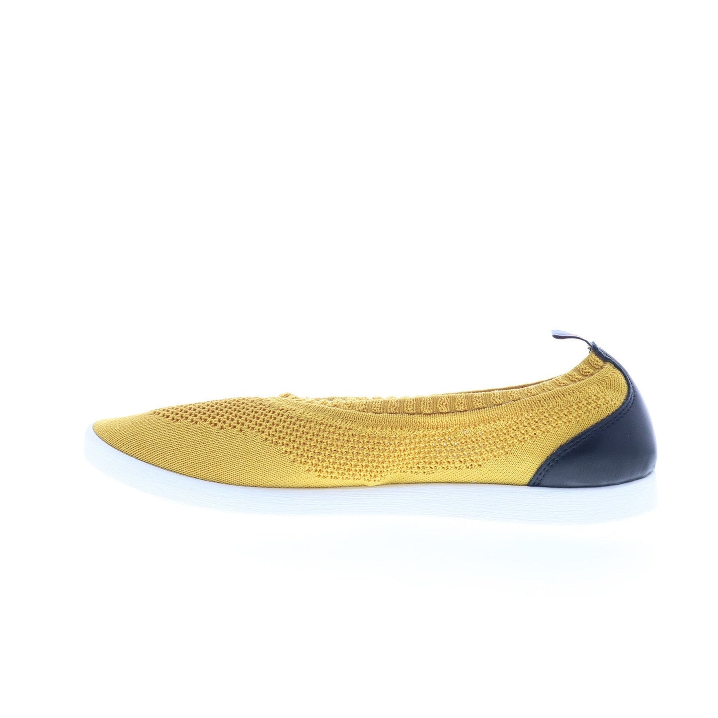 Softinos Lali LALI694SOF-005 Womens Yellow Mesh Slip On Loafer Flats Shoes