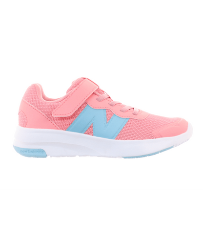 New Balance Kid's 578 Bungee Lace with Top Strap Shoe Double Bubble