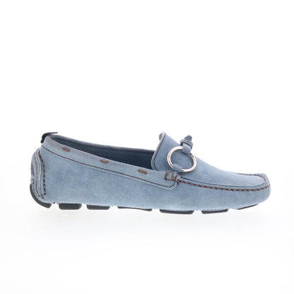 Maracchini & Boghossian Jeans MARAC 4 Womens Blue Moccasin Flats Shoes