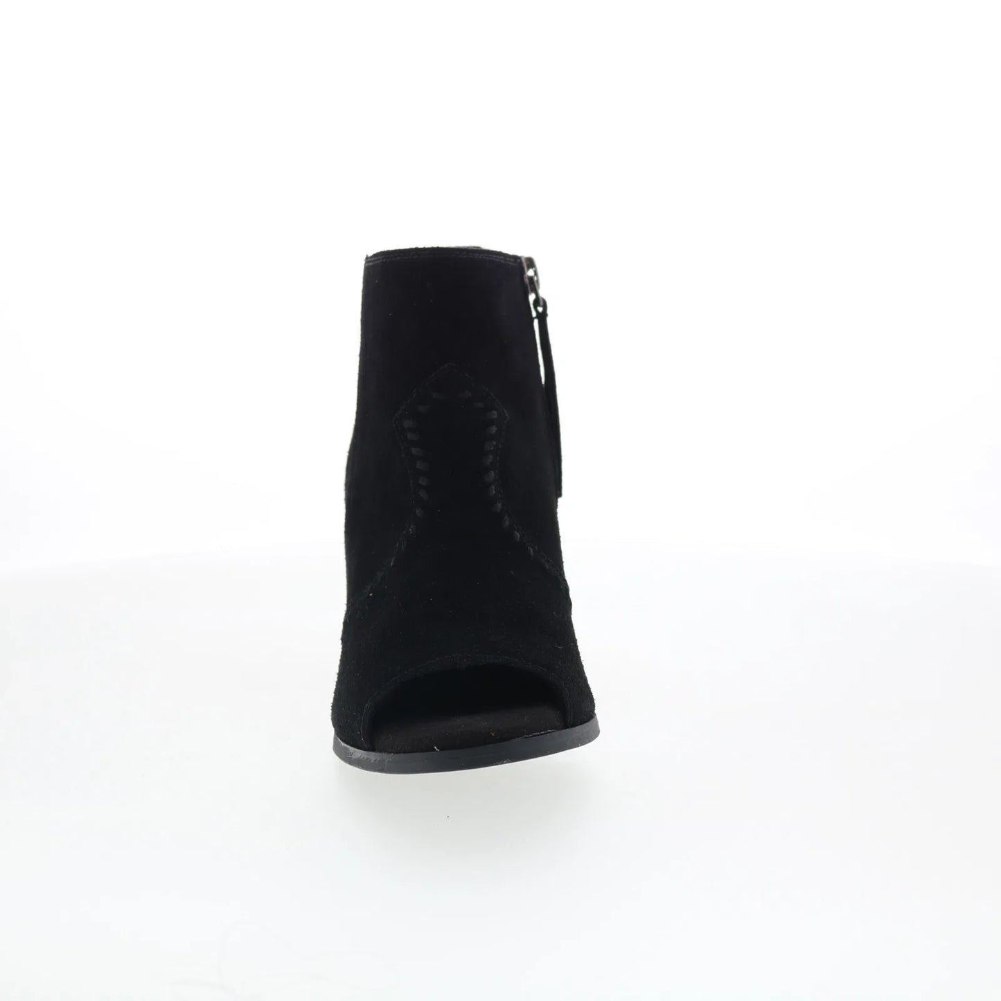 Minnetonka Melanie Bootie 81000 Womens Black Suede Ankle & Booties Boots