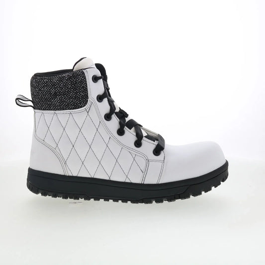 Avenger Metro Composite Toe Electrical Hazard Womens White Wide Work Boots
