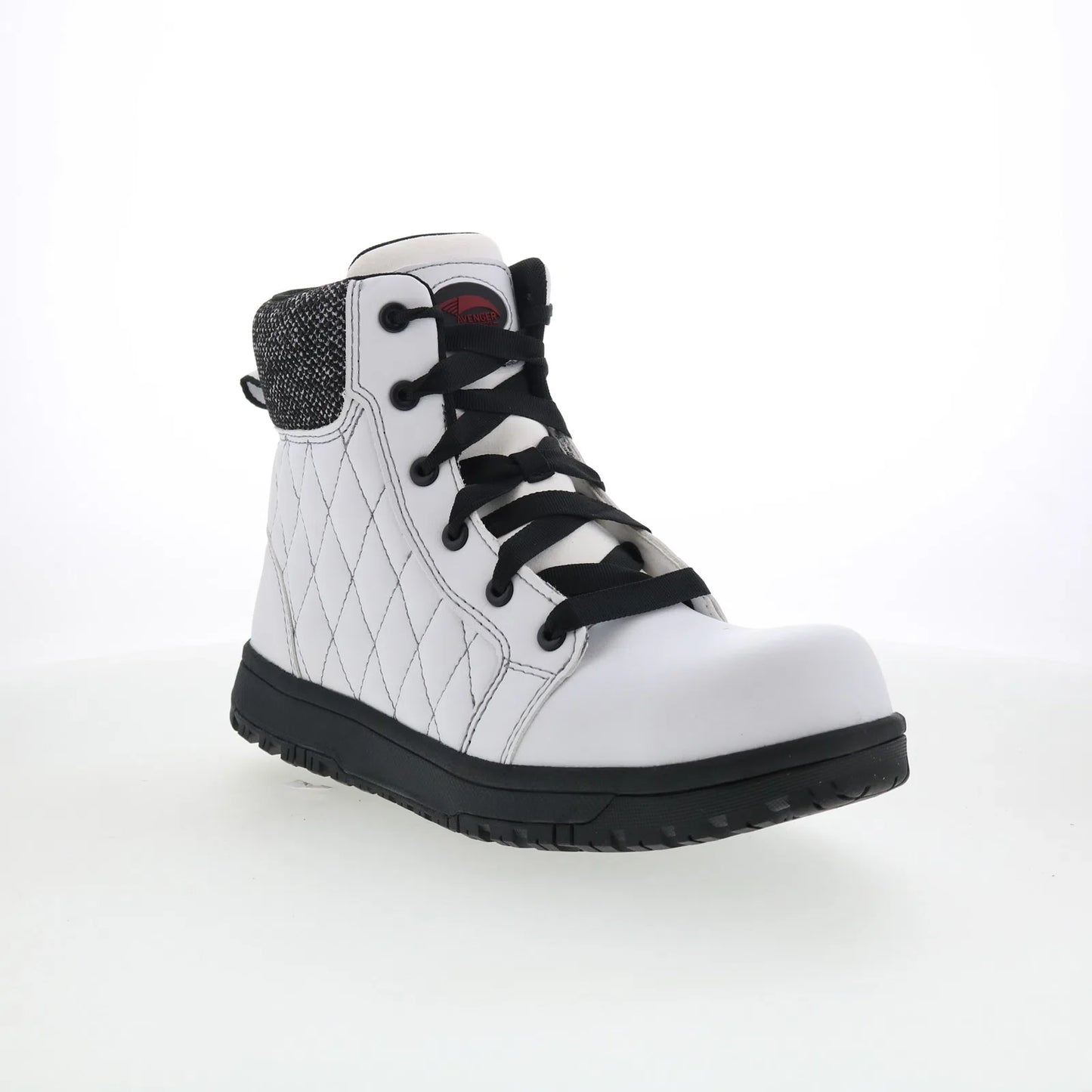 Avenger Metro Composite Toe Electrical Hazard Womens White Wide Work Boots