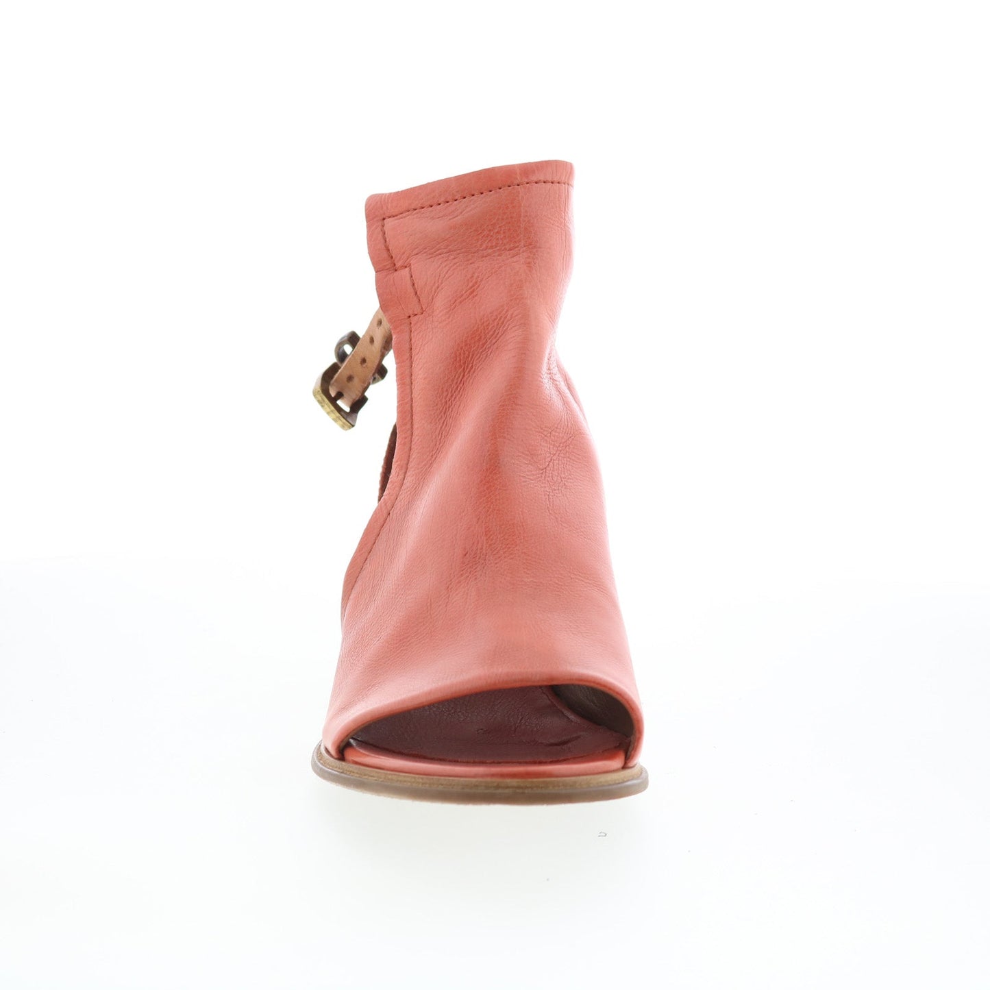 A.S. 98 Morgan Womens Brown Leather Hook & Loop Ankle & Booties Boots