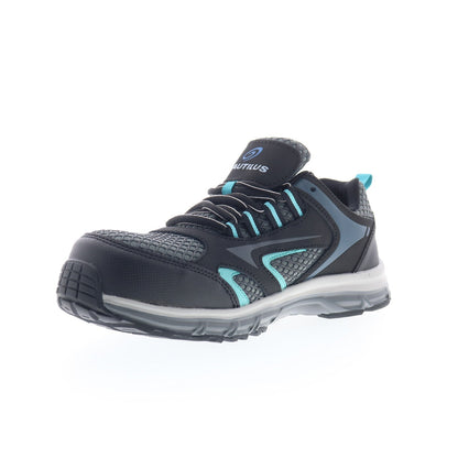 Nautilus Tempest Oxford Carbon Toe Womens Gray Wide Work & Safety Shoes