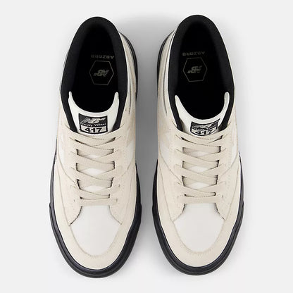 New Balance Numeric 417 Franky Villani Sea Salt Black Shoes