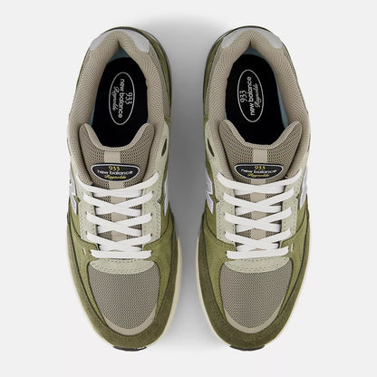 New Balance Numeric 933 Andrew Reynolds Olive Shoes