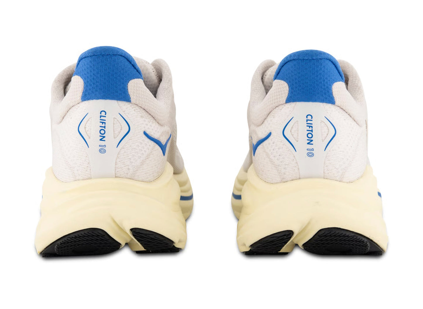 Hoka Clifton 10 'Stucco / Virtual Blue'