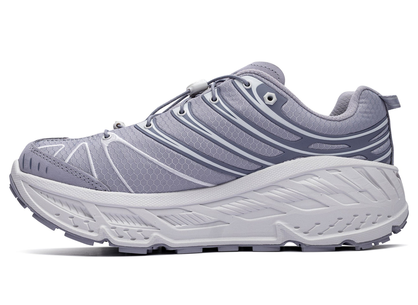 Unisex Hoka Stinson EVO GTX in Foggy Grey / Cosmic Grey