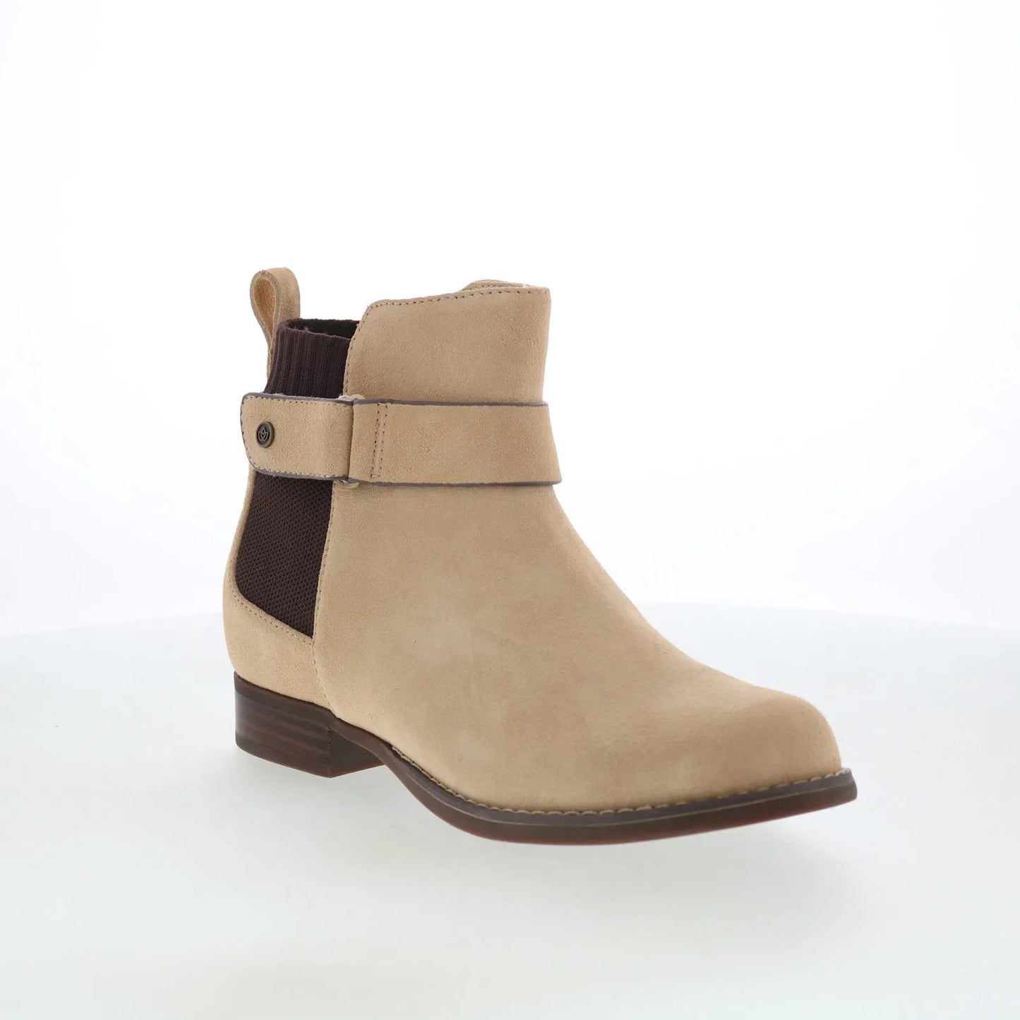 Spenco Park Avenue Boot SP1096WHE Womens Brown Wide Ankle & Booties Boots