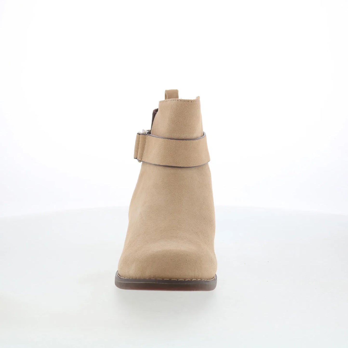 Spenco Park Avenue Boot SP1096WHE Womens Brown Suede Ankle & Booties Boots