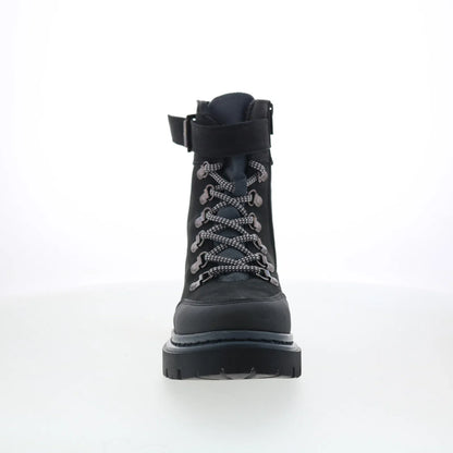 Pajar Remie PDPAB00596.01 Womens Black Nubuck Zipper Casual Dress Boots