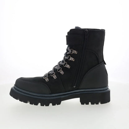 Pajar Remie PDPAB00596.01 Womens Black Nubuck Zipper Casual Dress Boots