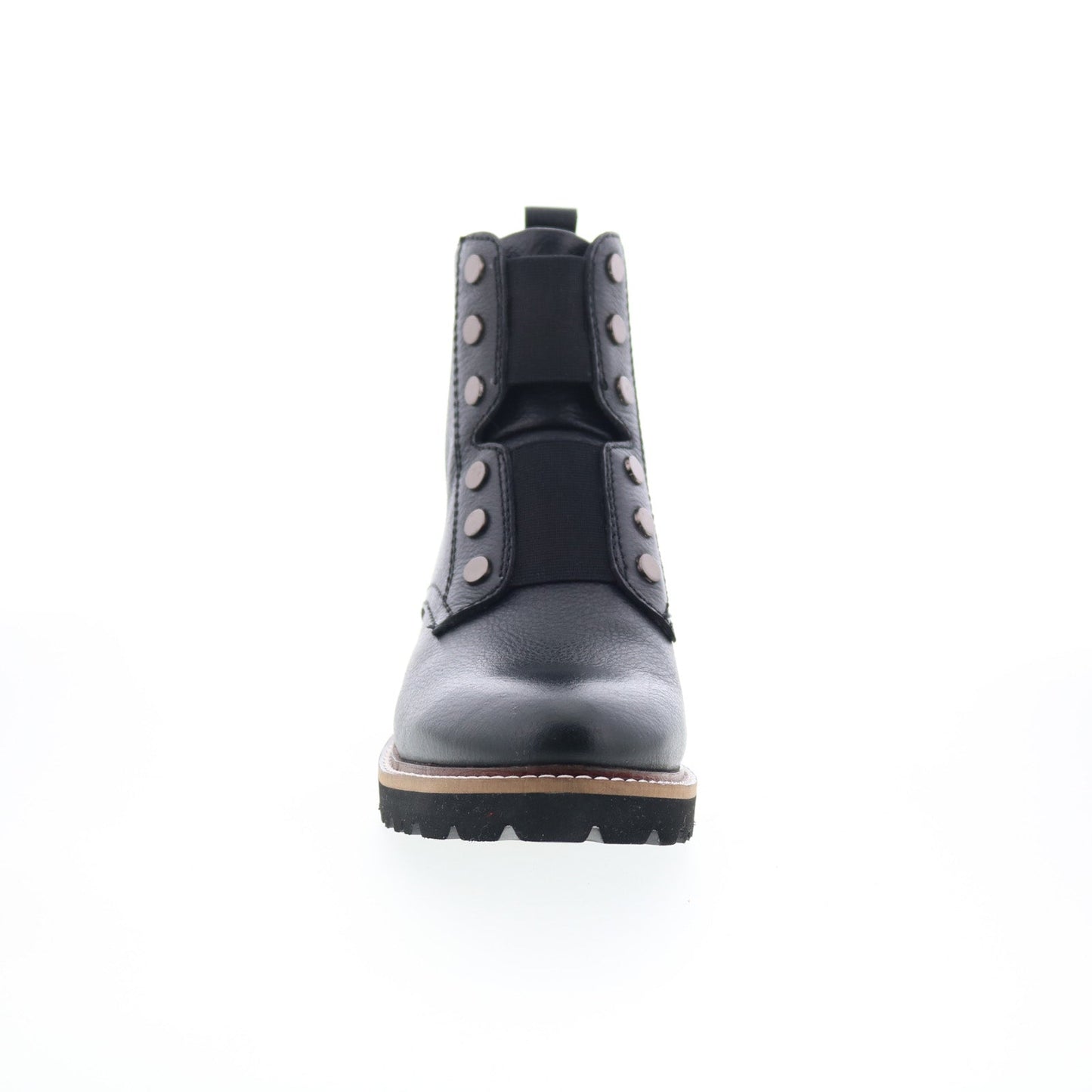 SoftWalk Indiana S2166-013 Womens Black Leather Casual Dress Boots