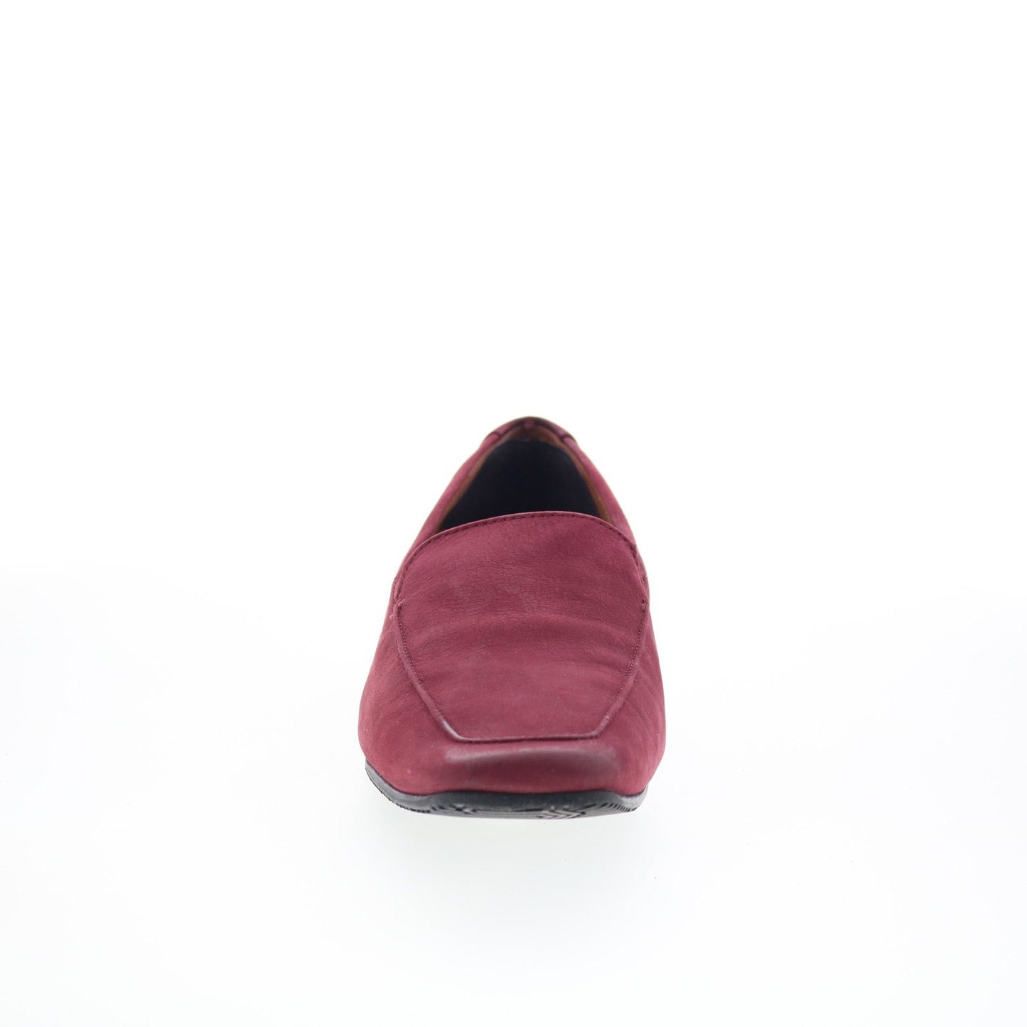 SoftWalk Vista S2259-662 Womens Burgundy Nubuck Loafer Flats Shoes
