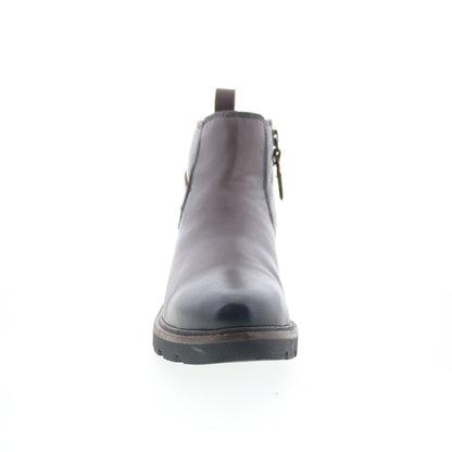 SoftWalk Waneta S2370-063 Womens Brown Leather Ankle & Booties Boots