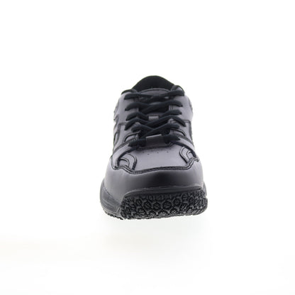 SkidBuster Oxford Slip Resistant S5055 Womens Black Wide Work & Safety Shoes