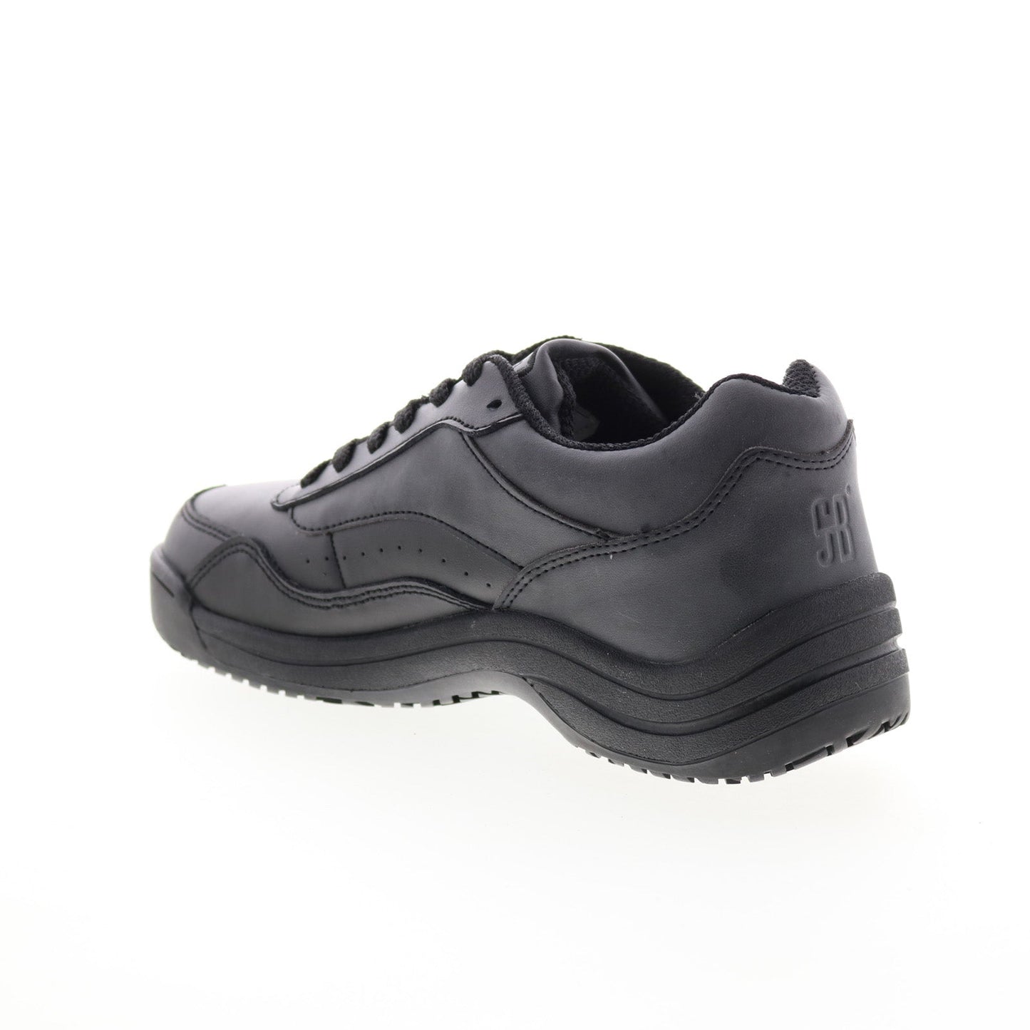 Skidbuster Oxford Slip Resistant S5075 Womens Black Wide Work & Safety Shoes