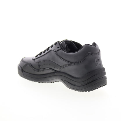 Skidbuster Oxford Slip Resistant S5075 Womens Black Wide Work & Safety Shoes