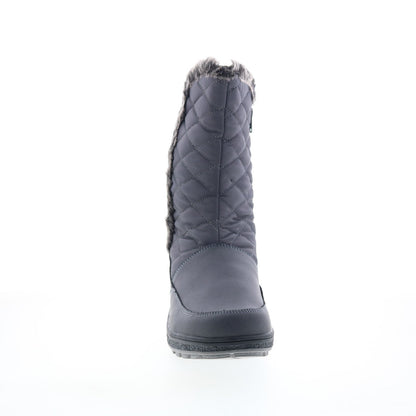 Easy Spirit Semargo SESEMARGO Womens Gray Canvas Casual Dress Boots