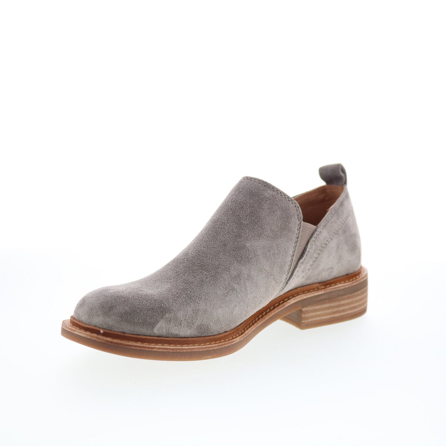 Sofft Naisbury II SF01046 Womens Gray Suede Slip On Loafer Flats Shoes