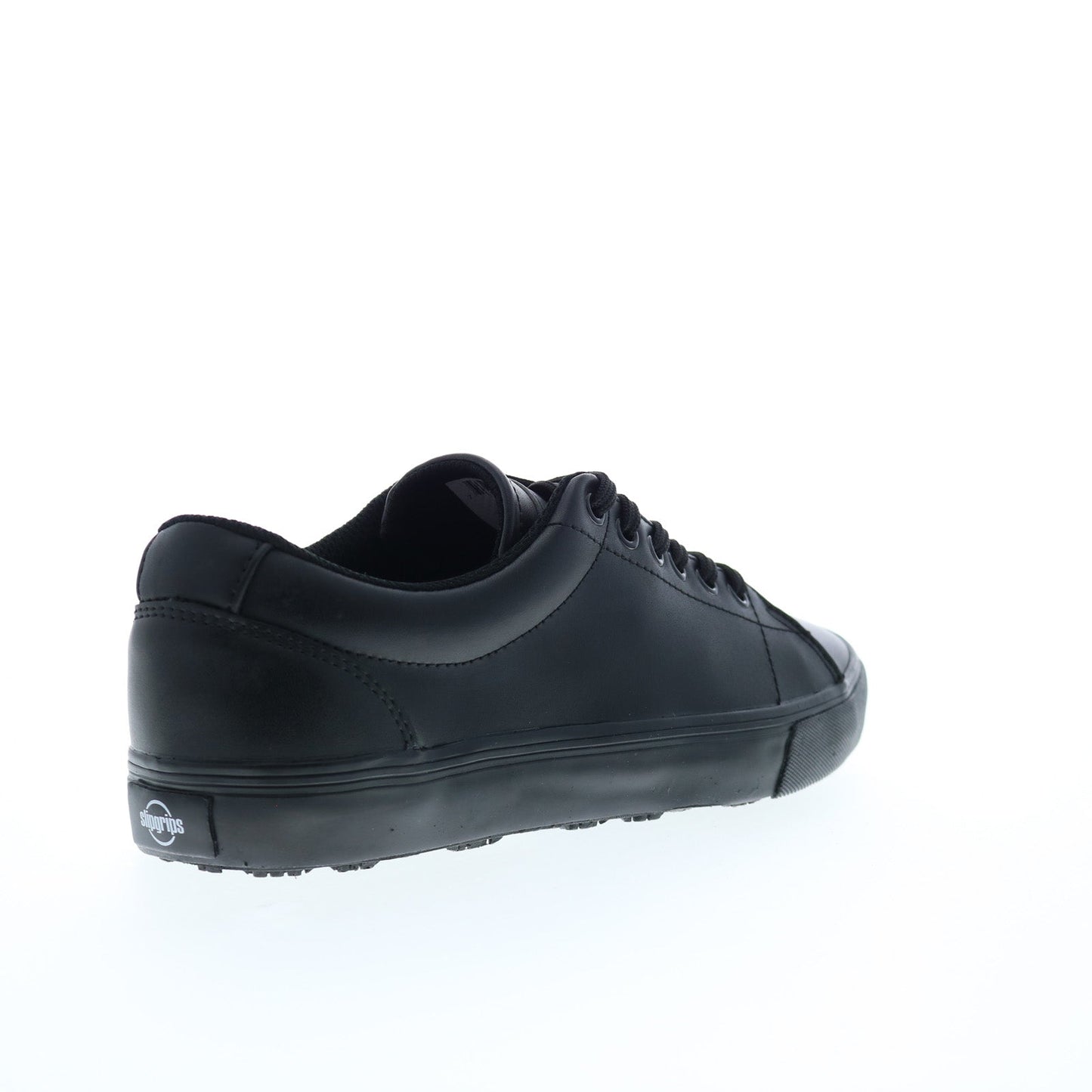 SlipGrips Slip Resistant Shoe Womens Black Athletic Work & Safety Shoes