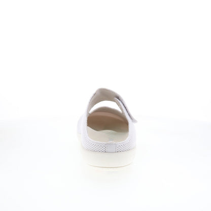 Spenco Magnolia Slip-On SP1012WHT Womens White Mary Jane Flats Shoes