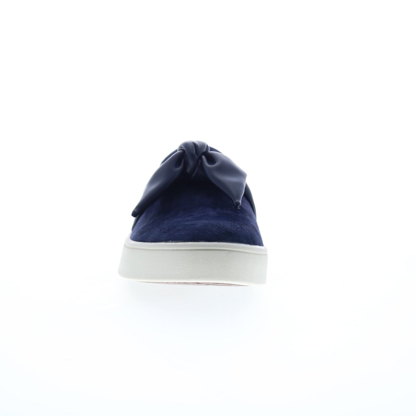 Spenco Barbados Slide SP1089PEA Womens Blue Suede Slip On Mule Sandals Shoes