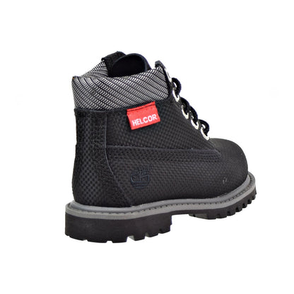 Timberland 6 Inch Premium Waterproof Toddler's Boots Black Helcor Leather