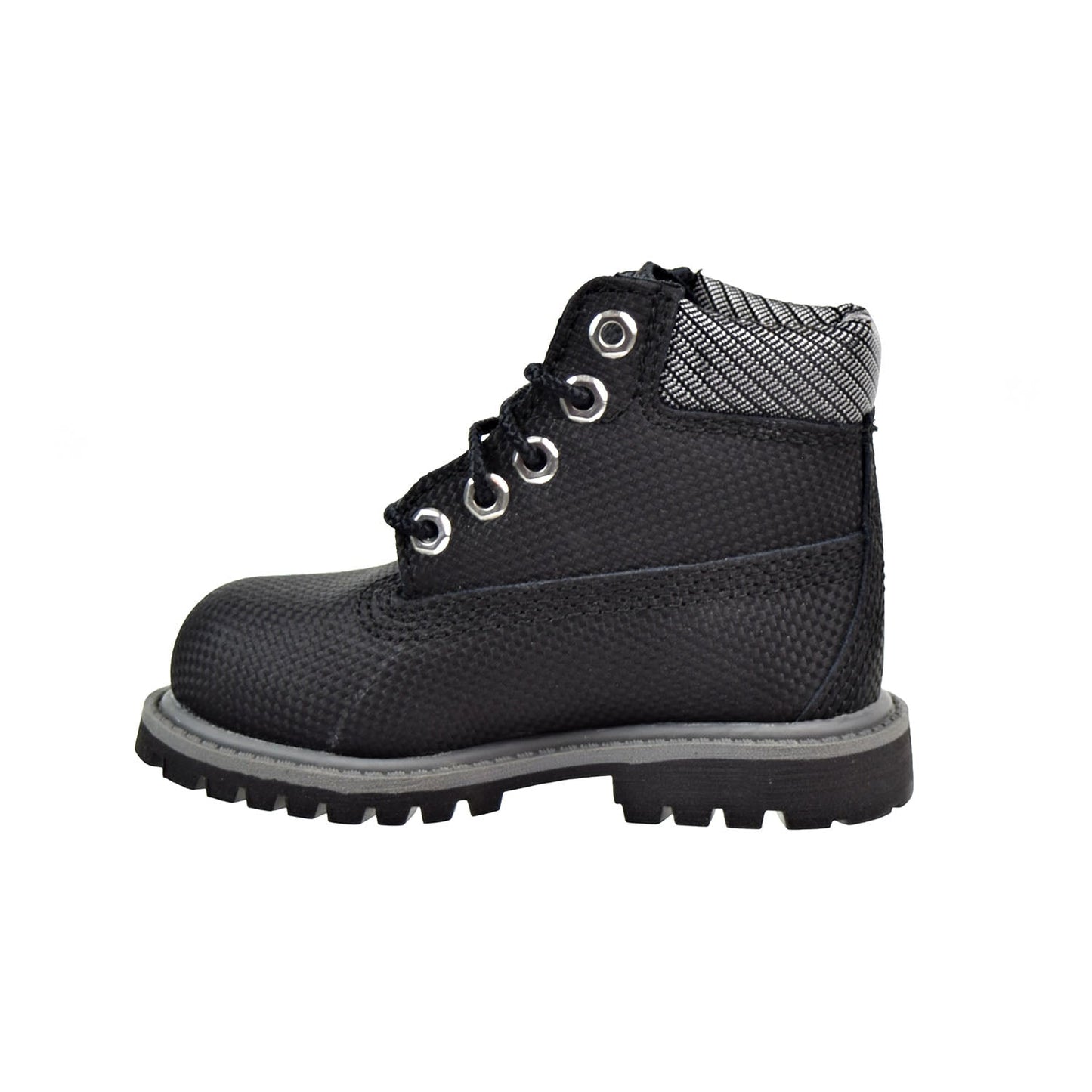 Timberland 6 Inch Premium Waterproof Toddler's Boots Black Helcor Leather